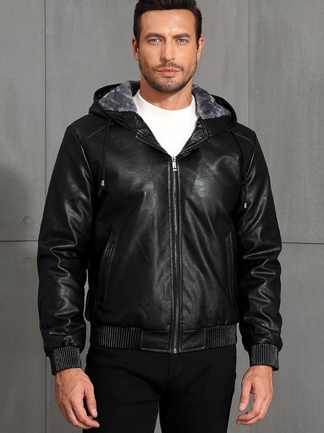 Winter Full-Grain Leather Jacket – The Ultimate Choice for Warmth and Durability - Image 2