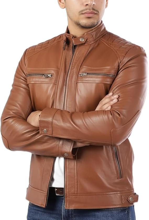 Biker Style Leather Jacket: Bold Attitude with Timeless Appeal
