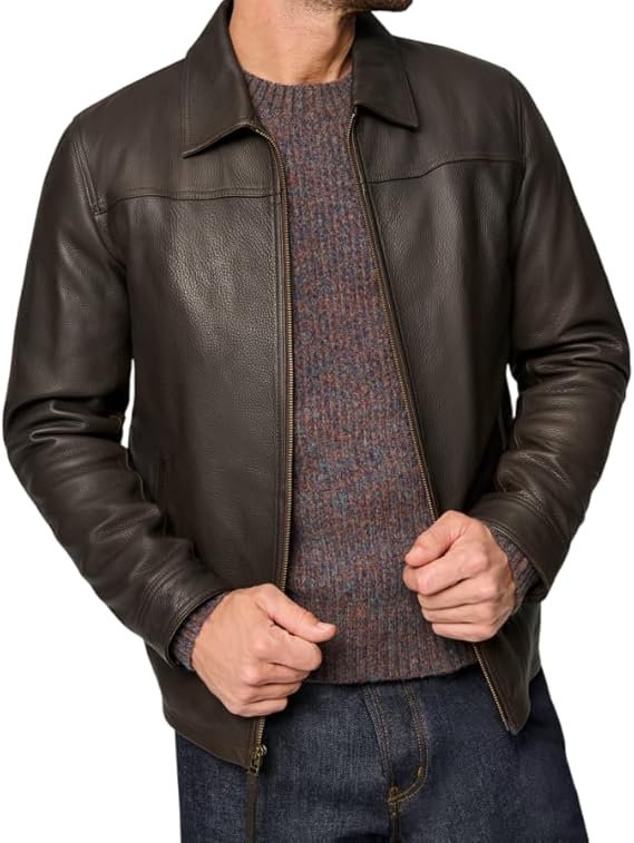 Men’s Brown Moto Jacket: A Stylish Essential for Modern Men