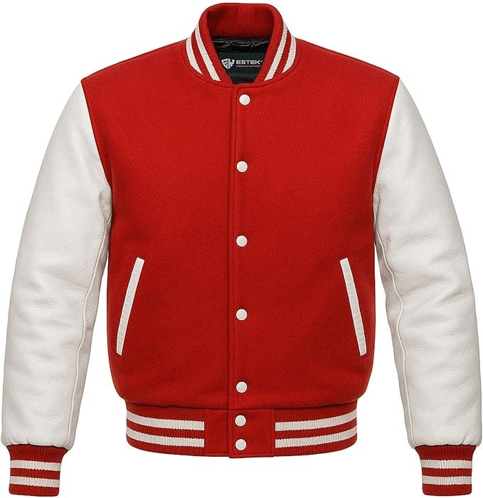Red and White Varsity Jacket: A Bold Classic That Never Goes Out of Style