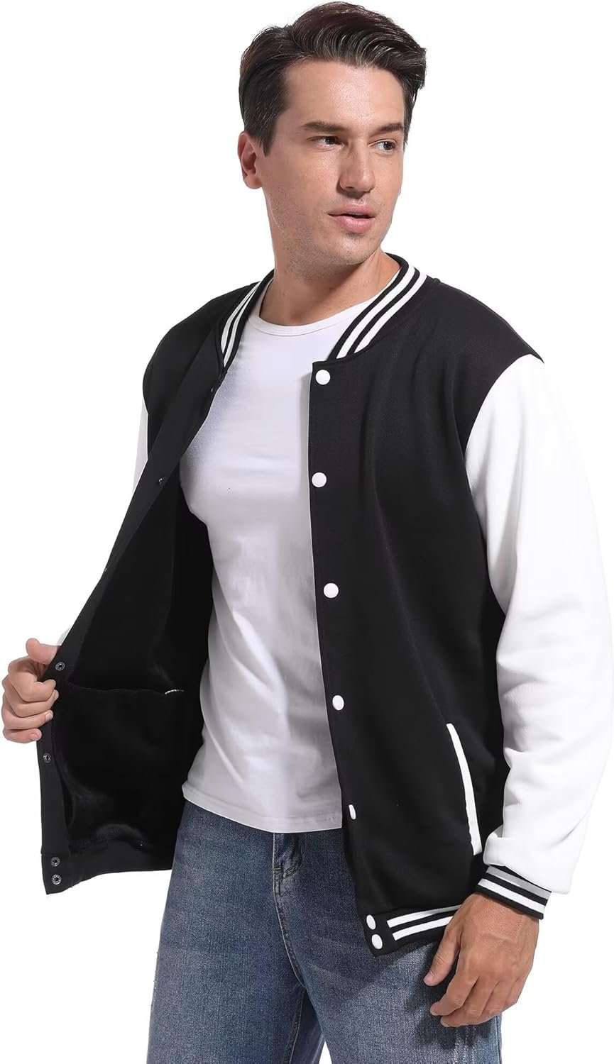 Varsity Bomber Jacket —The Perfect Mix of Sporty and Classic Style