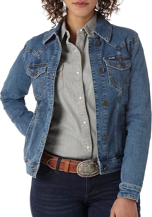 Wrangler Retro Jean Jacket – Classic Denim with Vintage Character