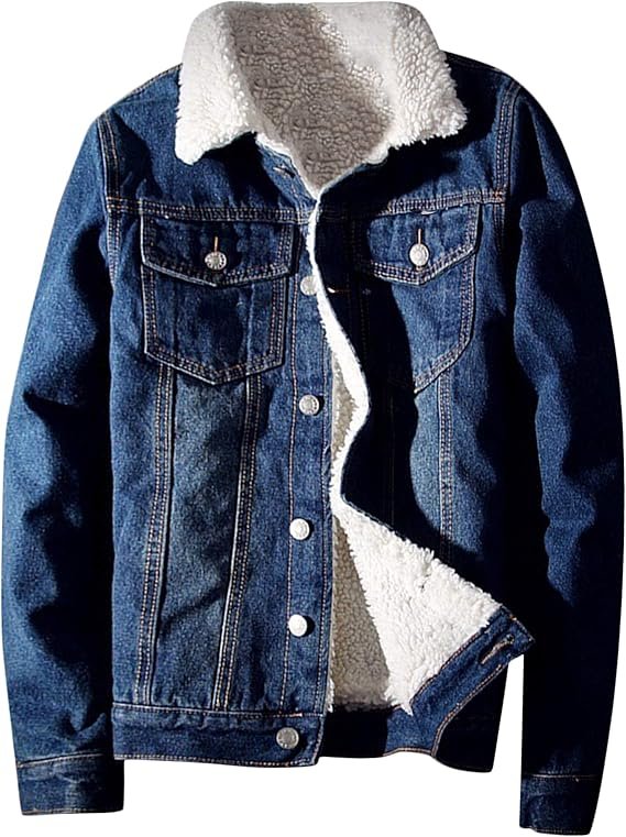 Fall Winter Denim Jacket for Men: Reliable Warmth with Timeless Style