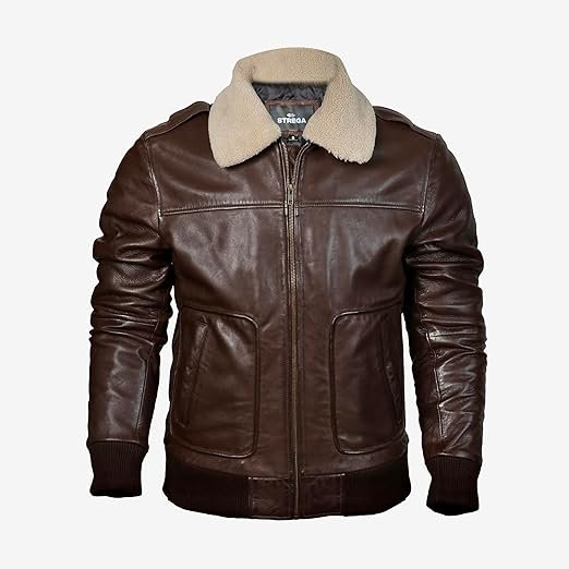 Genuine Leather Bomber Jacket – Premium Style With Long-Lasting Quality