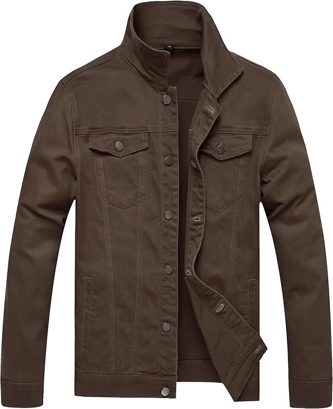 Men’s Brown Denim Jacket: A Rugged Essential Every Wardrobe Needs