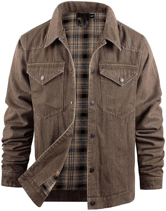 Brown Denim Jacket for Men: A Modern Twist on a Classic Essential
